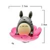 Sunflower My Neighbor Totoro Resin Figurine With Floral Theme For Garden Creative Diy Scene Decoration