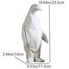 Sculture e Statuette Statua di Animale Decorazioni per la Casa Ornamenti Per Decorazione Domestica Soggiorno Tavolo Scrivania Ufficio Pinguino Bianco Carino