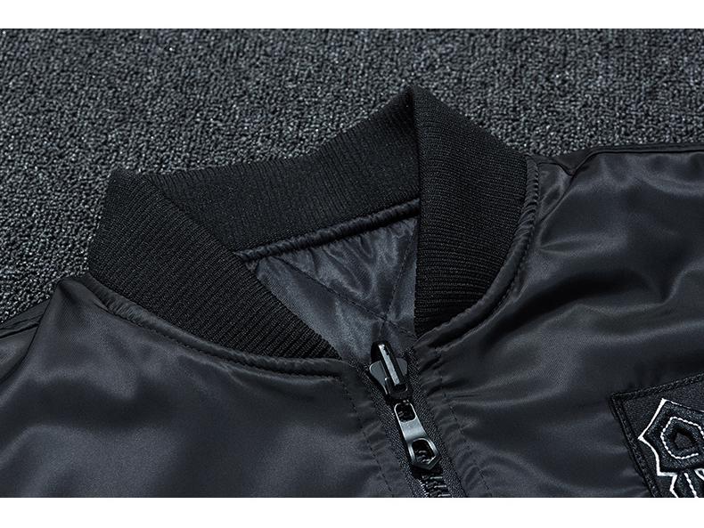 Wendbare gepolsterte Fliegerjacke - Herbst/Winter Baumwolle 9989 B05
