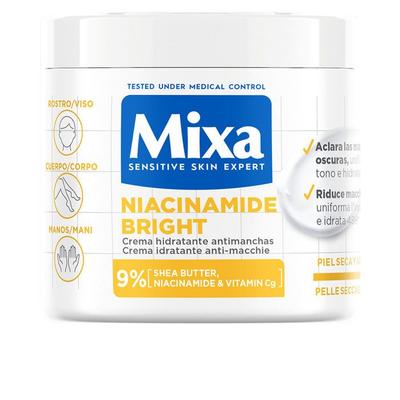 MIXA NIACINAMIDE BRIGHT hydratační krém proti nedokonalostem pro suchou a mdlou pleť 400 ml