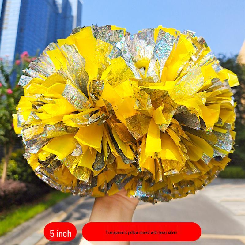 Colorful Cheerleading Pompons Hand Flowers for Events