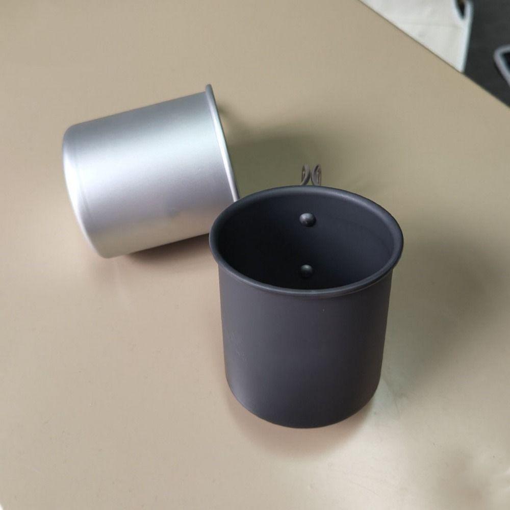 Aluminum Alloy Folding Water Cup 2 Colors Light Tea Cup Mug High Quality Coffee Cup Camping Picnic