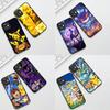 Cover Gengar P-Pikachus P-Pokemons GO for Motorola Moto Edge 50 One 30 Fusion 40 neo Ultra Pro 20 Lite G50 G85 G84 E15 E14 Case