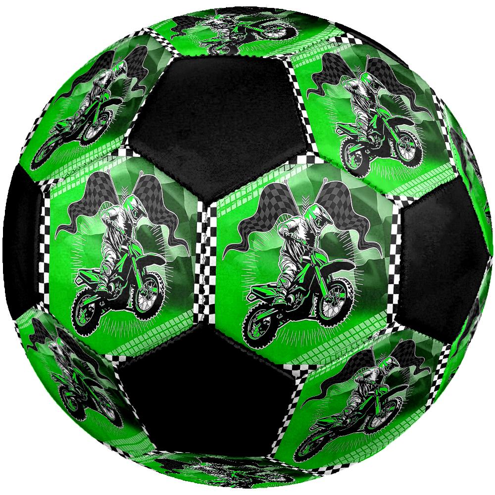 Off Road Motorcycles Theme Size 5 Soccer Ball, Suitable for Both Indoor and Outdoor Matches, a Gift Suitable for Everyone.