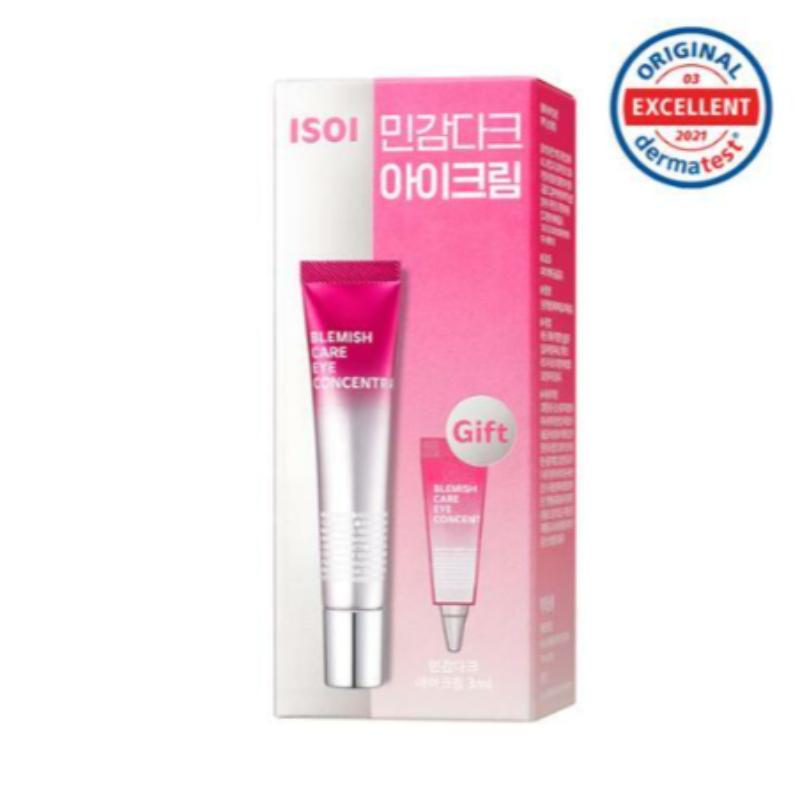 isoi Sensitive Dark Eye Cream 17ml Set (17ml + 3ml Eye Cream)