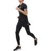 Adidas Round Neck Sports Breathable Short Sleeve T-Shirt Men Tops Black FK3553