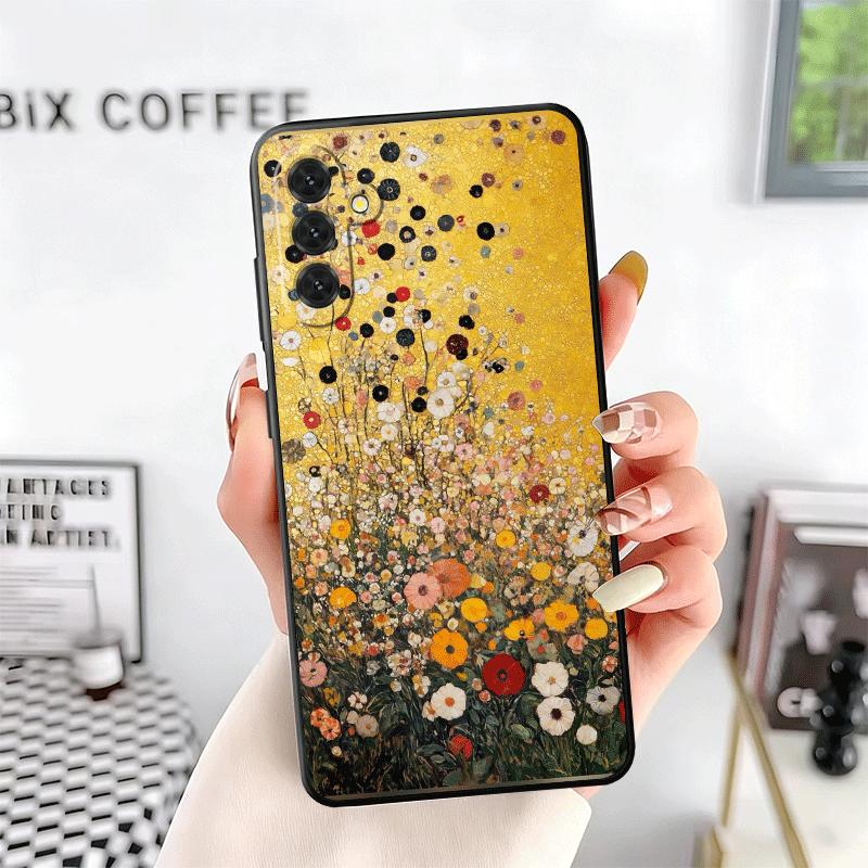 Kiss By Gustav Klimt Art Soft Phone Case for Samsung A17 A37 A57 A16 A26 A36 A56 A15 A25 A35 A55 A14 A24 A34 A54 A13 A23 A33 A53
