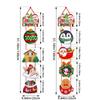Multicolor Merry Christmas Door Hanger Santa Clause Christmas Tree Ornament  Home Decoration