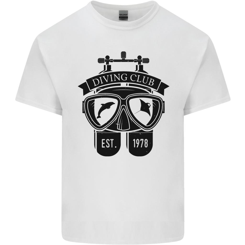 Scuba Diving Club Diver Deep Sea Wreck Unisexs Light Cotton TShirt