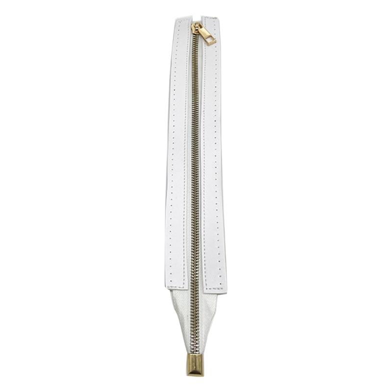 Metal Zipper Heavy Duty PU Leather Zipper All-matching Bag Hardware Zipper Accessories DIY Zipper Replacement for Sewing