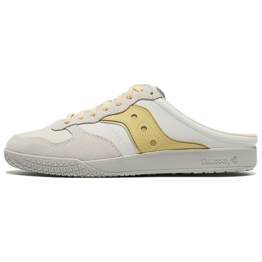 SAUCONY Bullet Ct Comfortable Versatile Anti-Slip Closed-Toe Slippers Unisex Slippers White S79058-1