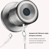 Smart Door Lock Fingerprint Door Handle with Key APP Control 20 Fingerprints Capacity 35 55mm Door Thickness for