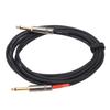 Guitar Audio Cable 1 4in Connector Right Angle Shielding Noise Reduction Instrument Cable for Bass Keyboard Drum