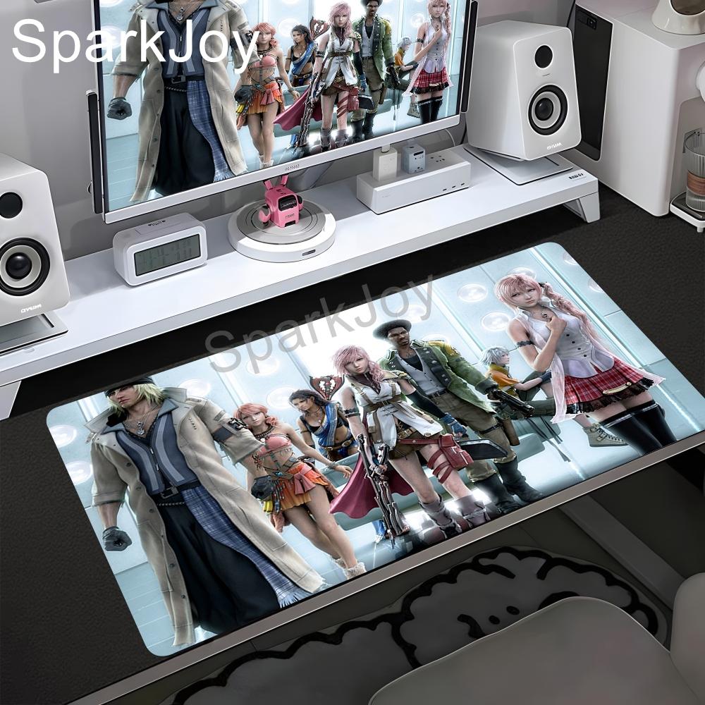 Large Game Final Fantasy Mouse Pad Pc Gaming Accessories Computer Mousepad Office Extended Mouse Mat Desktop Decoration Desk Mat