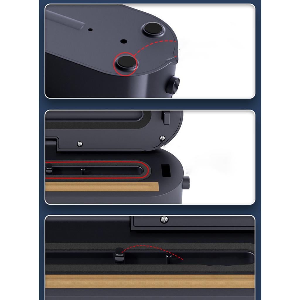 Vacuum sealer household vacuum packaging machine fully automatic food preservation small plastic sealing machine