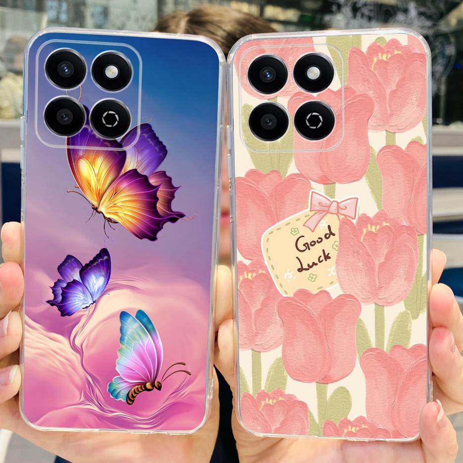 For Honor X7C 5G Case ALT-NX1 Cute Panda Cartoon Painted Cover Soft Slim Phone Case For Honor X7C X 7c HonorX7C 4G Fundas Bumper