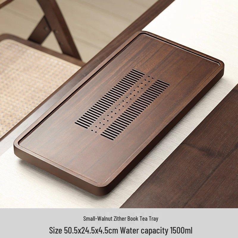 High-End Imitation Bakelite Tea Tray Set: Solid Wood and Bamboo Design for Home & Office Use, 2026 Edition.