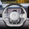 For VOTAH FREE Dream 2024 2025 2026 Car Steering Wheel Cover Leather Ultra-thin Car Handle Covers Interior Decor Accessories