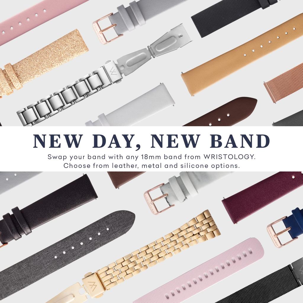 Wristology Maxi Number Nurse Watch - Rose Gold