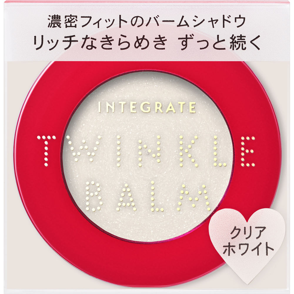 

Shiseido INTEGRATE Twinkle Balm Eyes Clear White 4 г Макияж для глаз Тени для век и тени для век Нанесите на нижнюю половину века и распределите по всему веку.
