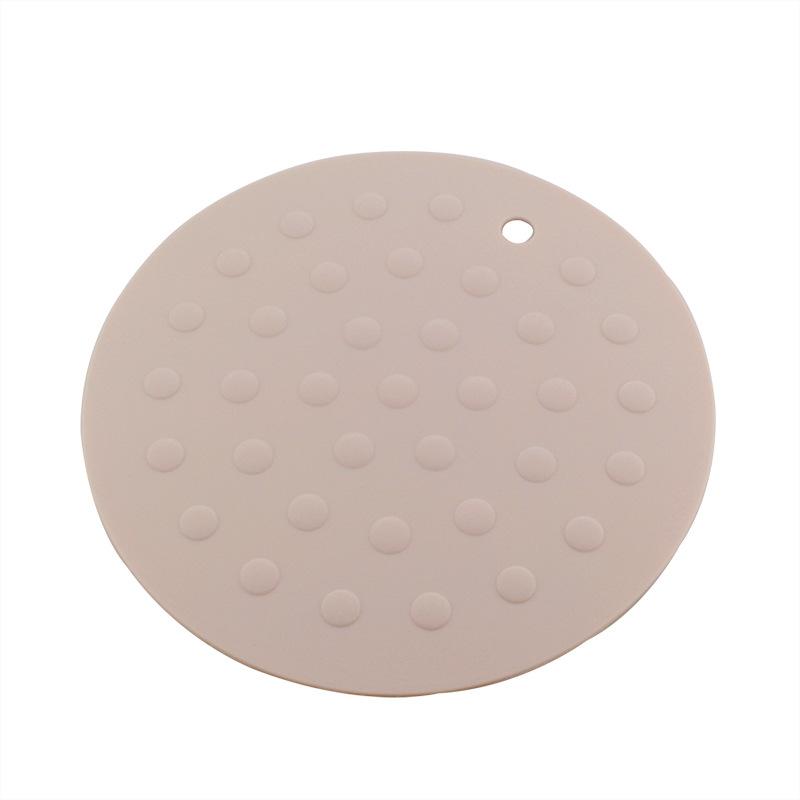 

С обеих сторон можно использовать нескользящий силиконовый коврик для горшка, противогорячий коврик, теплоизоляционный коврик, настольный коврик, коврик для подноса, коврик для чаши, коврик для круглого стола 16.6x0.33cm розовый