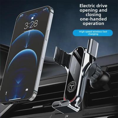Caricabatterie Wireless Magnetico 15W con Serraggio Automatico e Supporto per Bocchetta dell'Aria