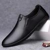 Autumn men's leather shoes casual flat men's shoes men's soft-faced business casual breathable shoes