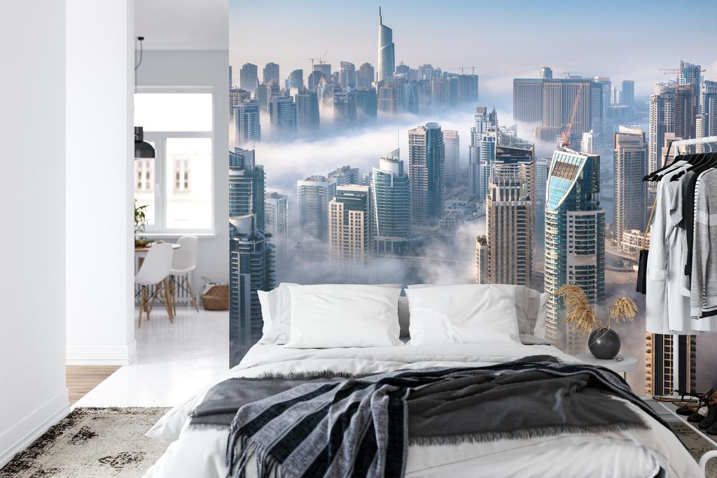 Photomural Dubai In Clouds Washable Fleece 104x70.5