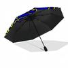 1pc Sturdy 8-Bone Auto Umbrella, Fenerbahce Spor Kulübü Umbrella, Digital Printed, Foldable Umbrella for On-the-Go Outdoor Use