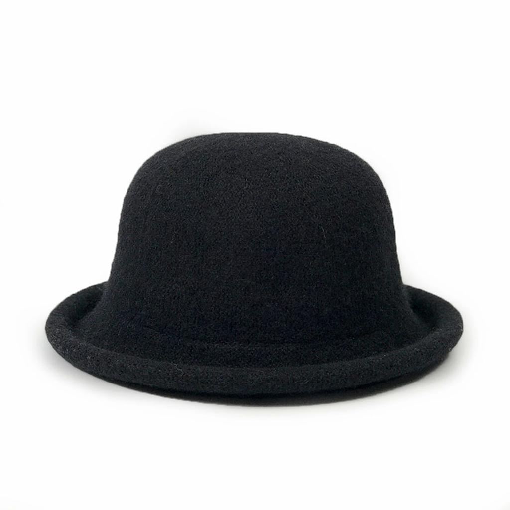 Ladies' Comfortable And Casual Fashionable Warm Basin Hat Solid Color Hat