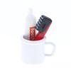 Dollhouse Miniature Bathroom Accesso Kit Simulation Hairdryer Comb Toothpaste Toothbrush Mini Towel Bath Ball Shower Gel Soap