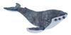 Wild Republic Humpback Whale Plush Toy, Sea Creature, Realistic, Soft Material, Cuddlekins Mini, W20 X D32 X H14cm (Product Code: 22453)