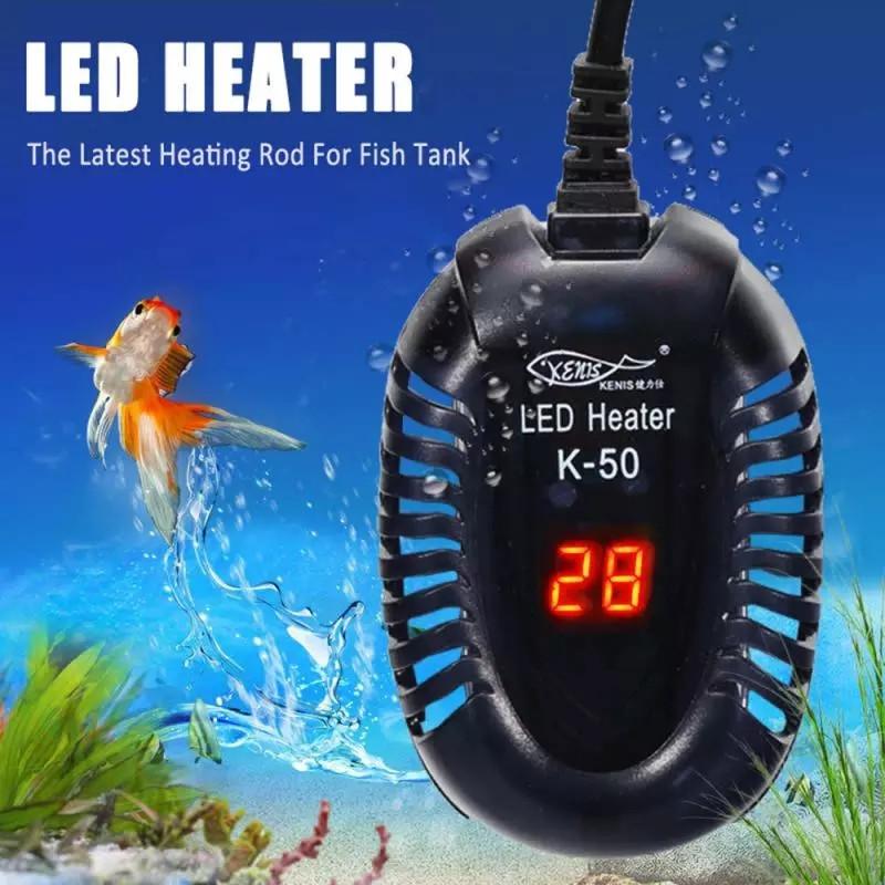 Buy 220V240V Stainless Steel Mini Turtle Tank Aquarium Electric Warmer Explosion Proof Fish