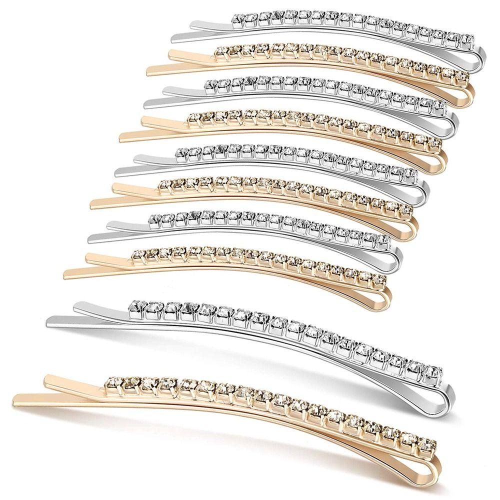 

Украшения для волос Головной убор Хрустальный аксессуары для волос Горный хрусталь Шпилька Шпильки Стразы Заколка для волос