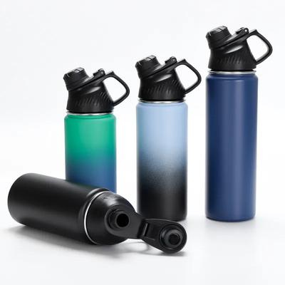 20OZ Isolierte Trinkflaschen ohne Logo Edelstahl Wasserflasche für Outdoor-Aktivitäten H001