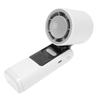 Portable Handheld Turbo Fan High Speed 100 Speeds Adjustable Foldable LED Display USB Rechargeable