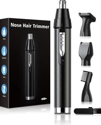 Nose Hair Trimmer for Men and Rechargeable USB Eyebrow and Face Shaver for Nose and Beard Electric Shaver for Downy and Cleans and Trims Ear Low Noise