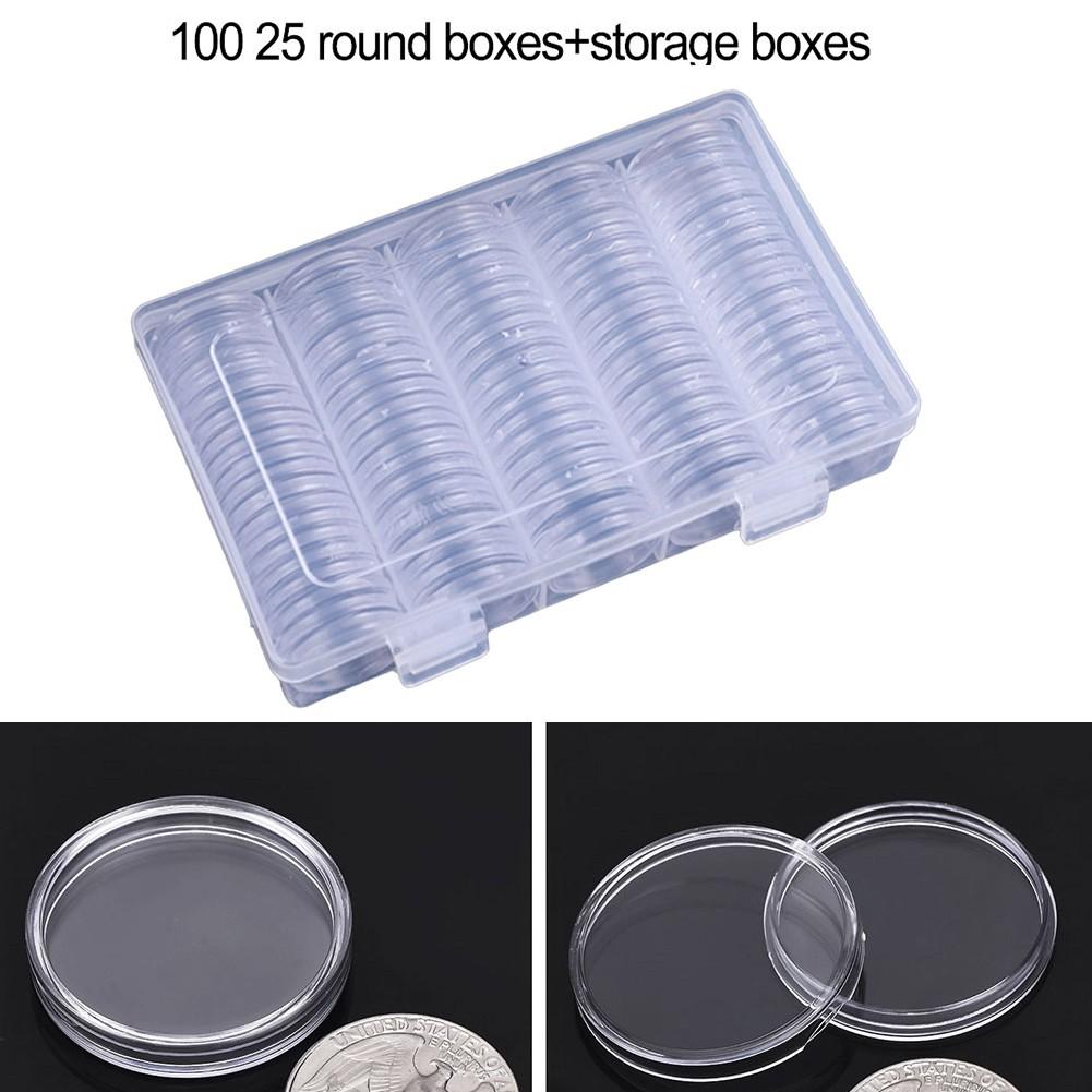Carefully Trimmed Coin Storage Box Circularly Coating Coin Commemorative