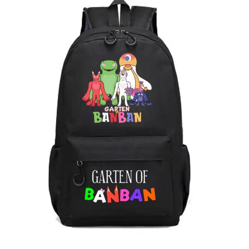 

Garten Of Banban Backpack Boys Girls School Waterproof Bag Student Travel Gifts Black Groups
