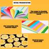 Bview Art 100-Sheet A4 Colored Printer Paper, 10 Colors for Kids DIY Crafts, School Art & Home Decor Supplies