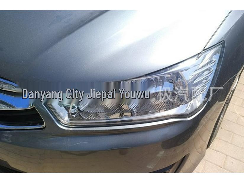 Compatible Citroen C-Elysee Headlight Assembly for Models 2012-2014 - Original Front Lighting Lamp