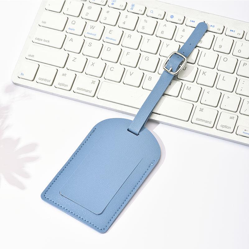 Trending Airplane Boarding Pass Travel Bag Tag – Creative Leather PU Design