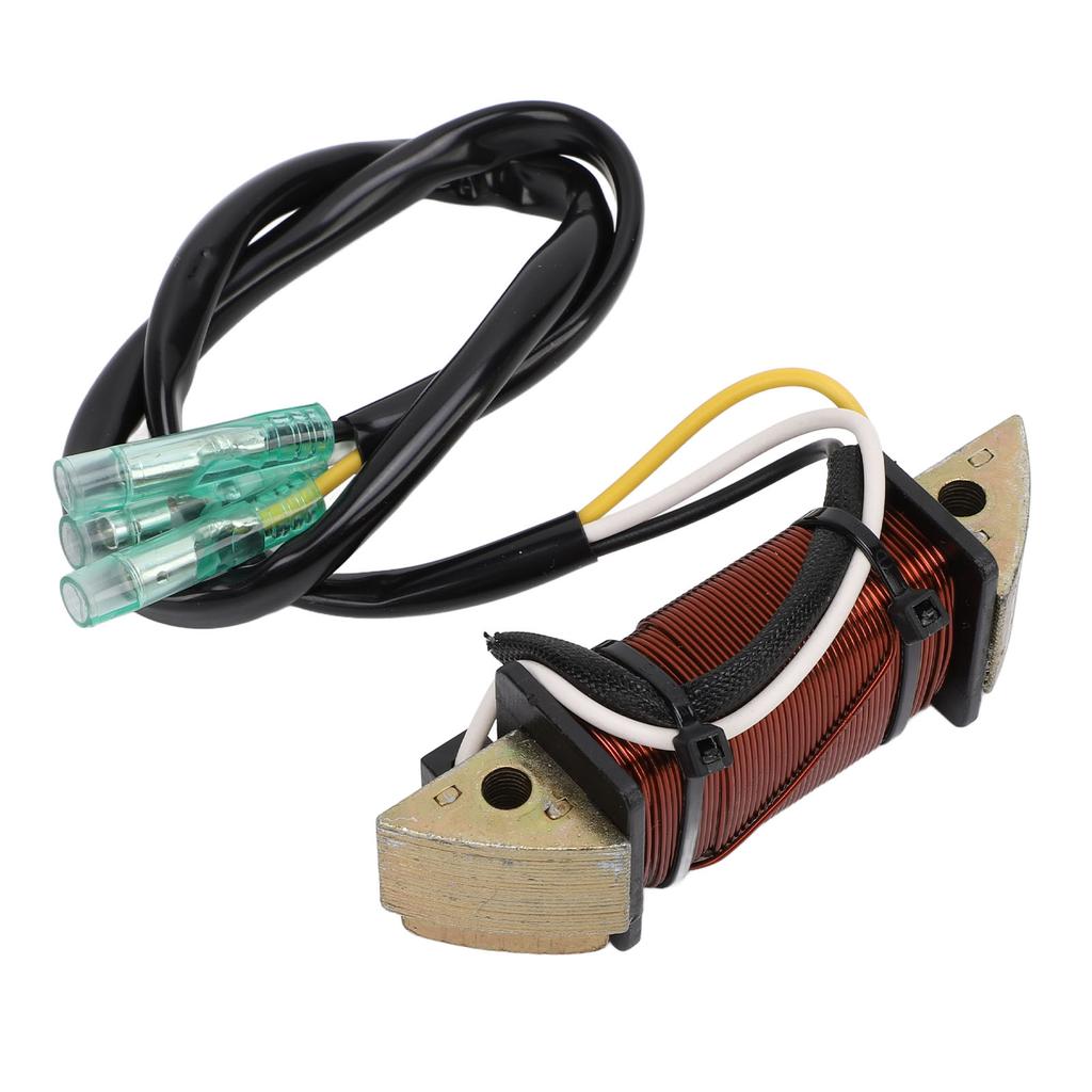 Bootsbeleuchtung Spule 3G2 06023 1 Metall Leistungsstarker Lichtmaschinen Ladespule Hohe Haltbarkeit für Marine 9,9PS 15PS 18PS 25PS