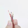 6Pcs Doll House Learning Scene Accessories 1:12 Dollhouse Miniature Small Pen Cup Holder With Color Pencil