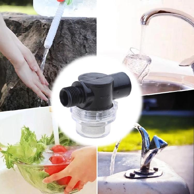 1/2 Zoll Gartenbewässerungsfilter Bewässerung Großer Durchflussfilter Rohrverbinder