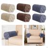 Elastic Armrest Covers Jacquard Sofa Arm Accessories Easy Installation Comfortable Removable