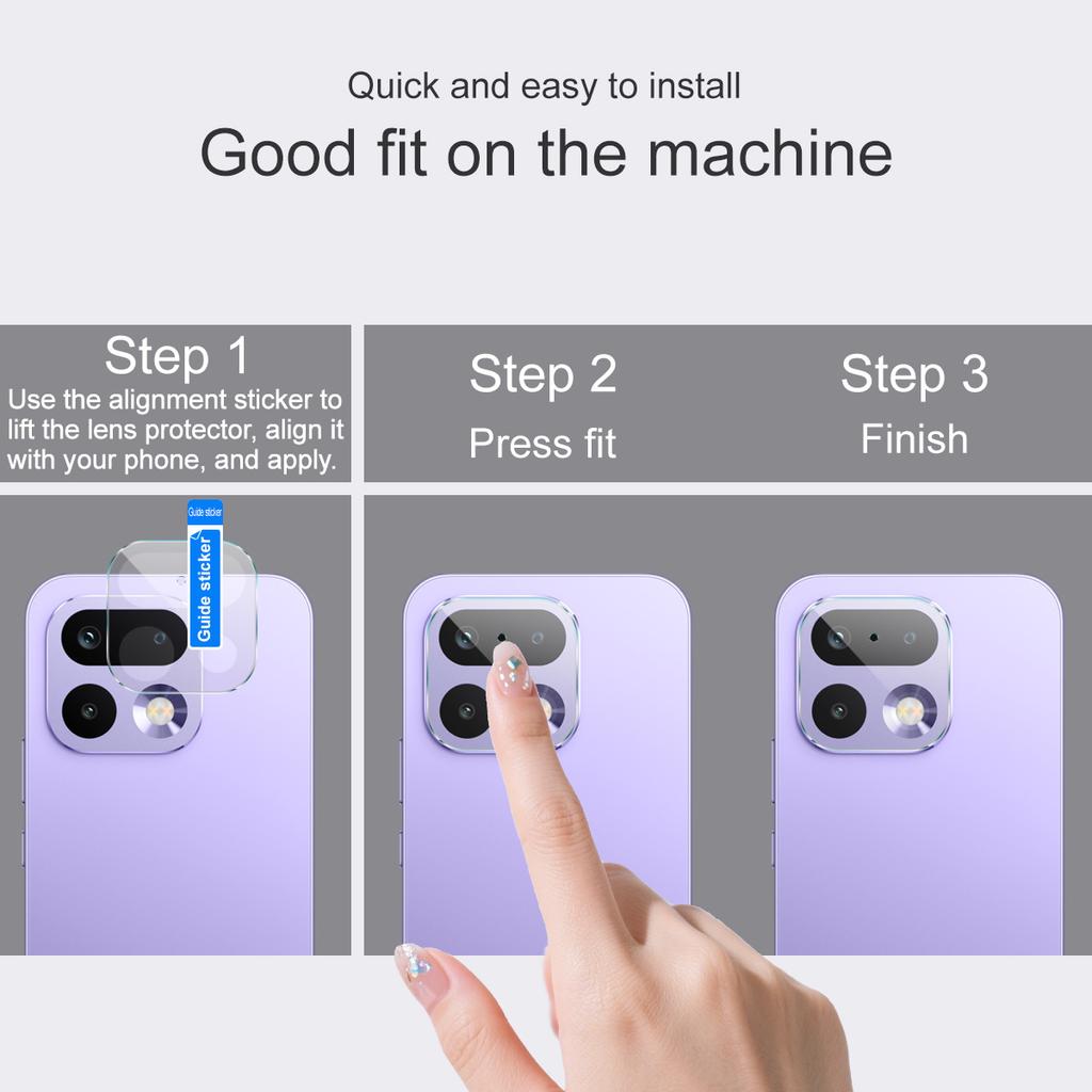 Für Realme 16 Pro 5G Global Glas IMAK High Definition Integrierter Dünner Glas-Linsenfilm