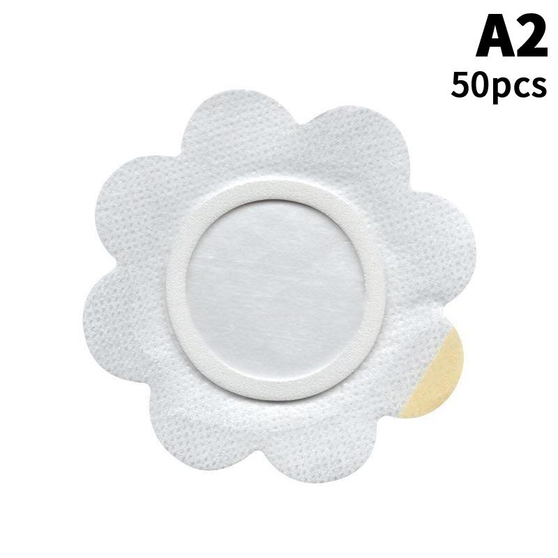 Disposable Castor Oil Belly Button Patch Self-Adhesive Navel Bandage Disposable Spunlace Cloth Castor Oil Patches Belly Sticker