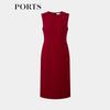 PORTS LT8D107RWB011 Women's Early Spring Mid-Length Dress