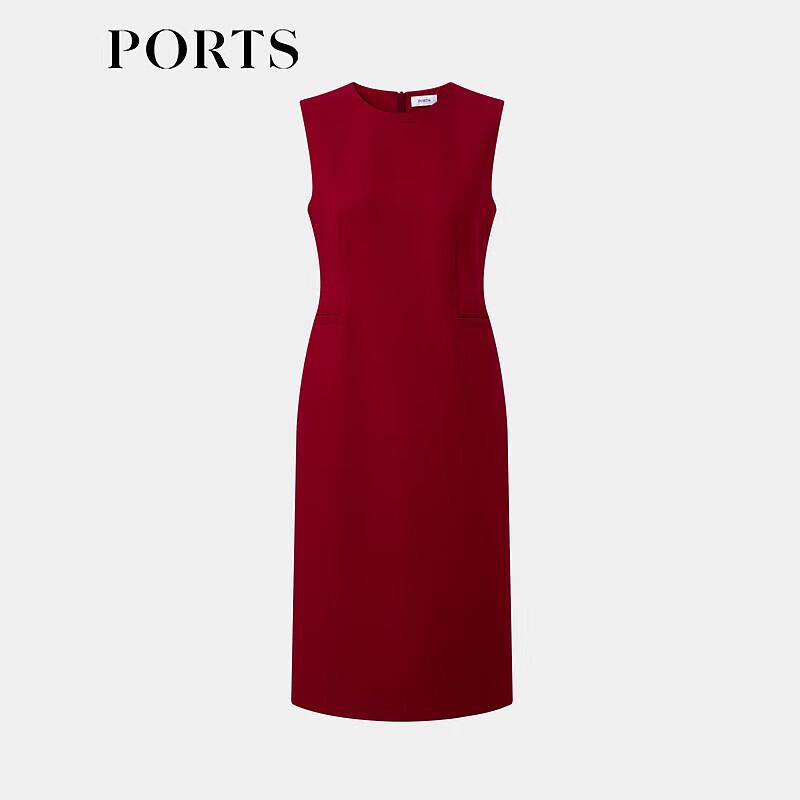 PORTS LT8D107RWB011 Women's Early Spring Mid-Length Dress